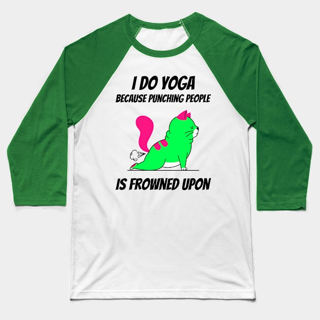 I do YOGA Baseball T-Shirt by Designcompany